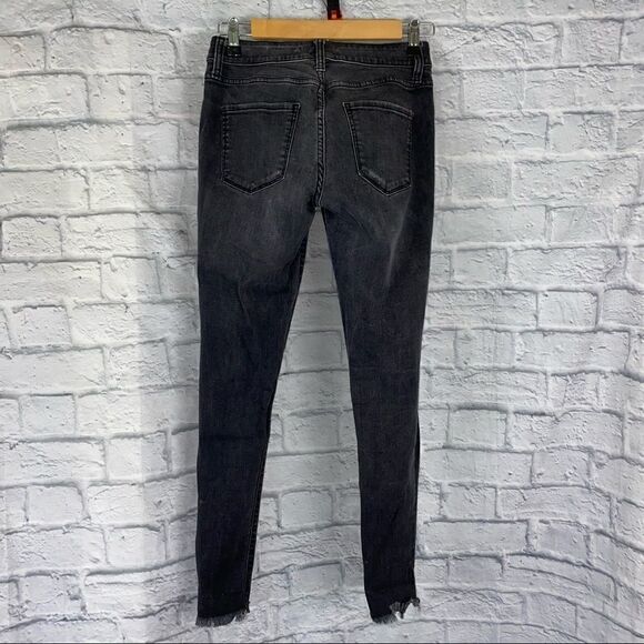 Arizona jean Co distressed jeans black sz 1 - Picture 9 of 9
